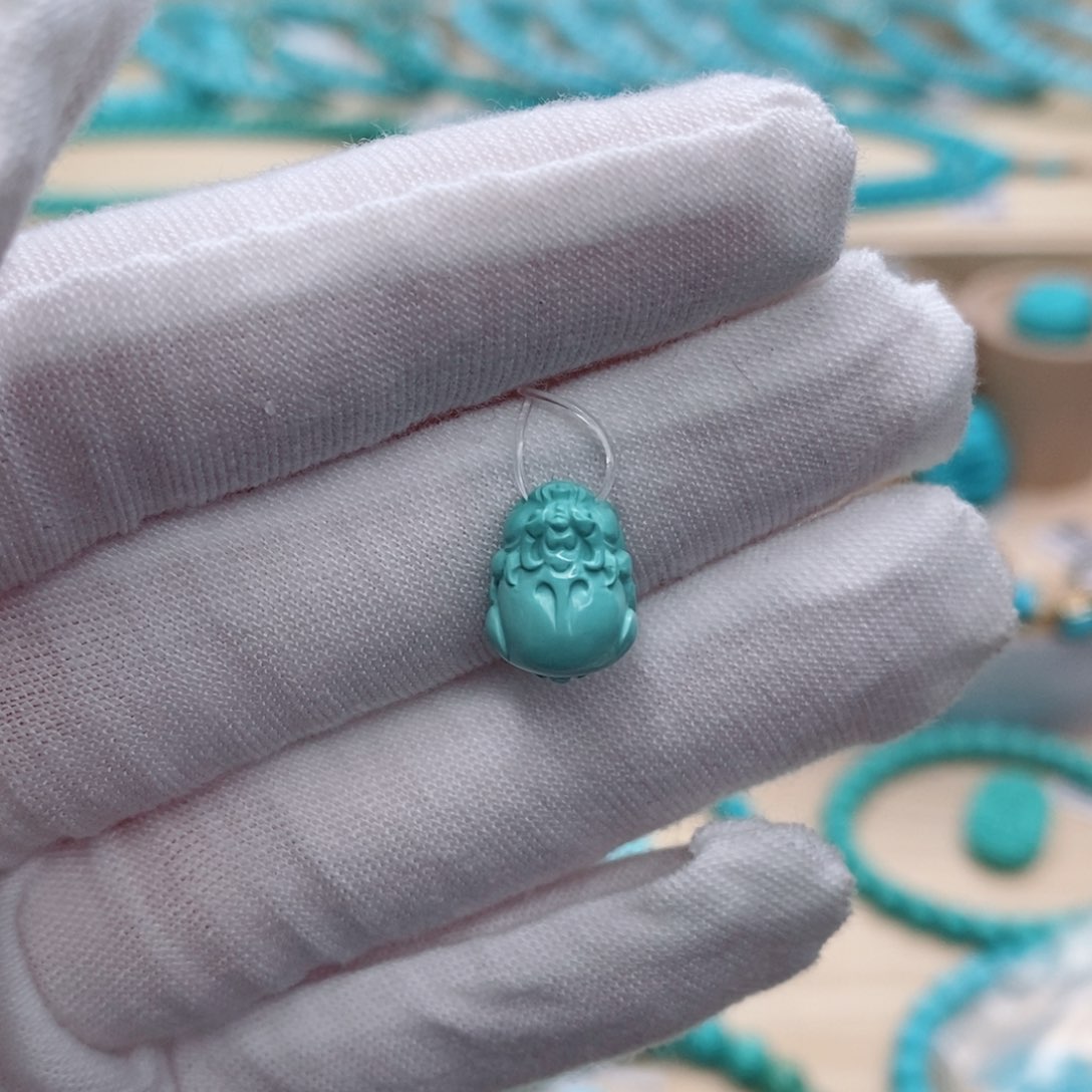 绿松石珠宝奇石未镶嵌