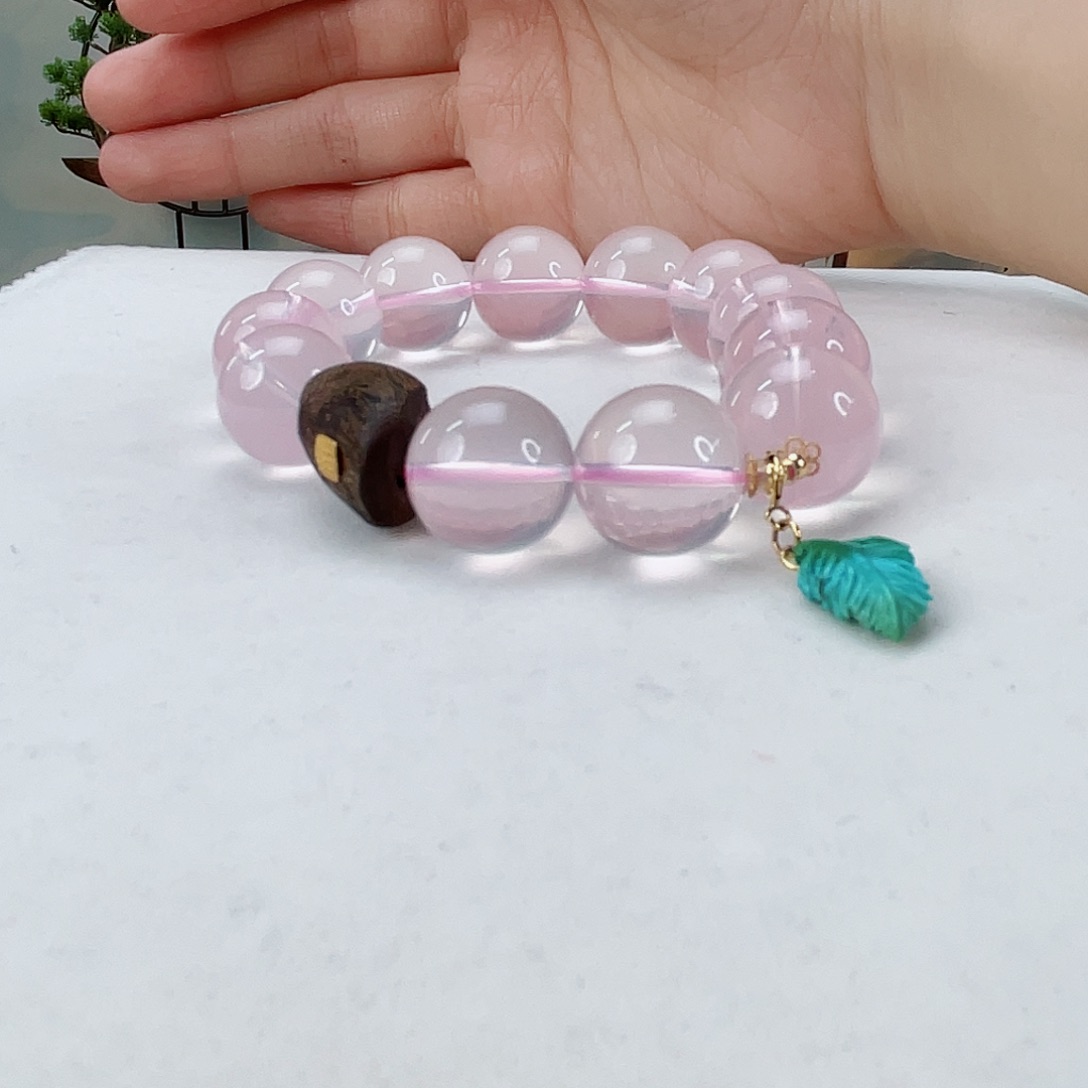 水晶手链未镶嵌水晶15.4