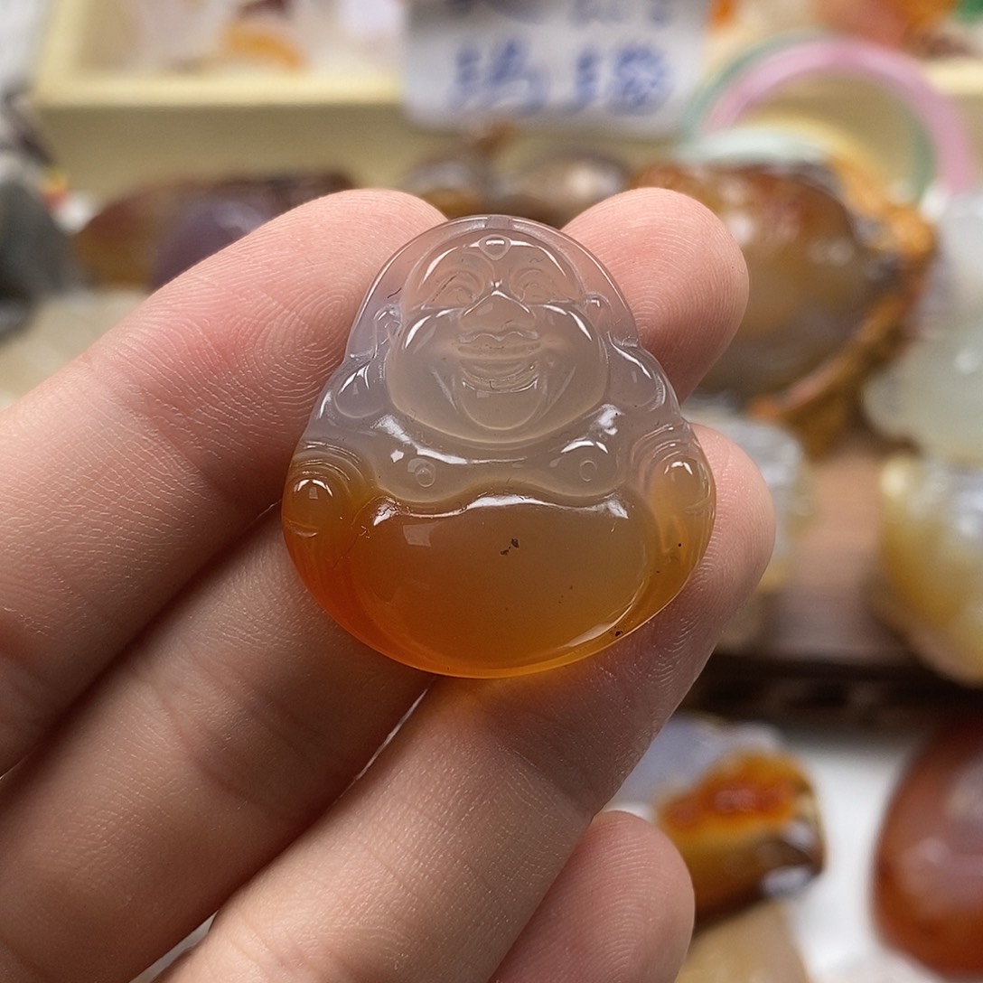 玛瑙/玉髓未镶嵌颈饰