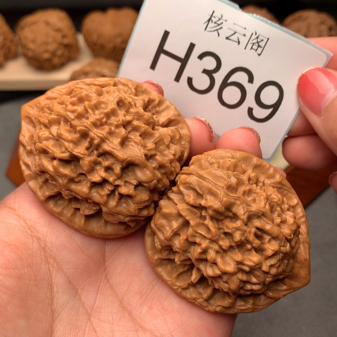 文玩核桃把件47官帽