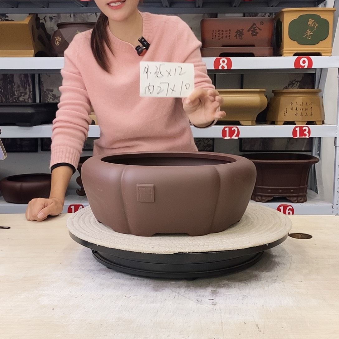 花盆紫砂紫砂花盆