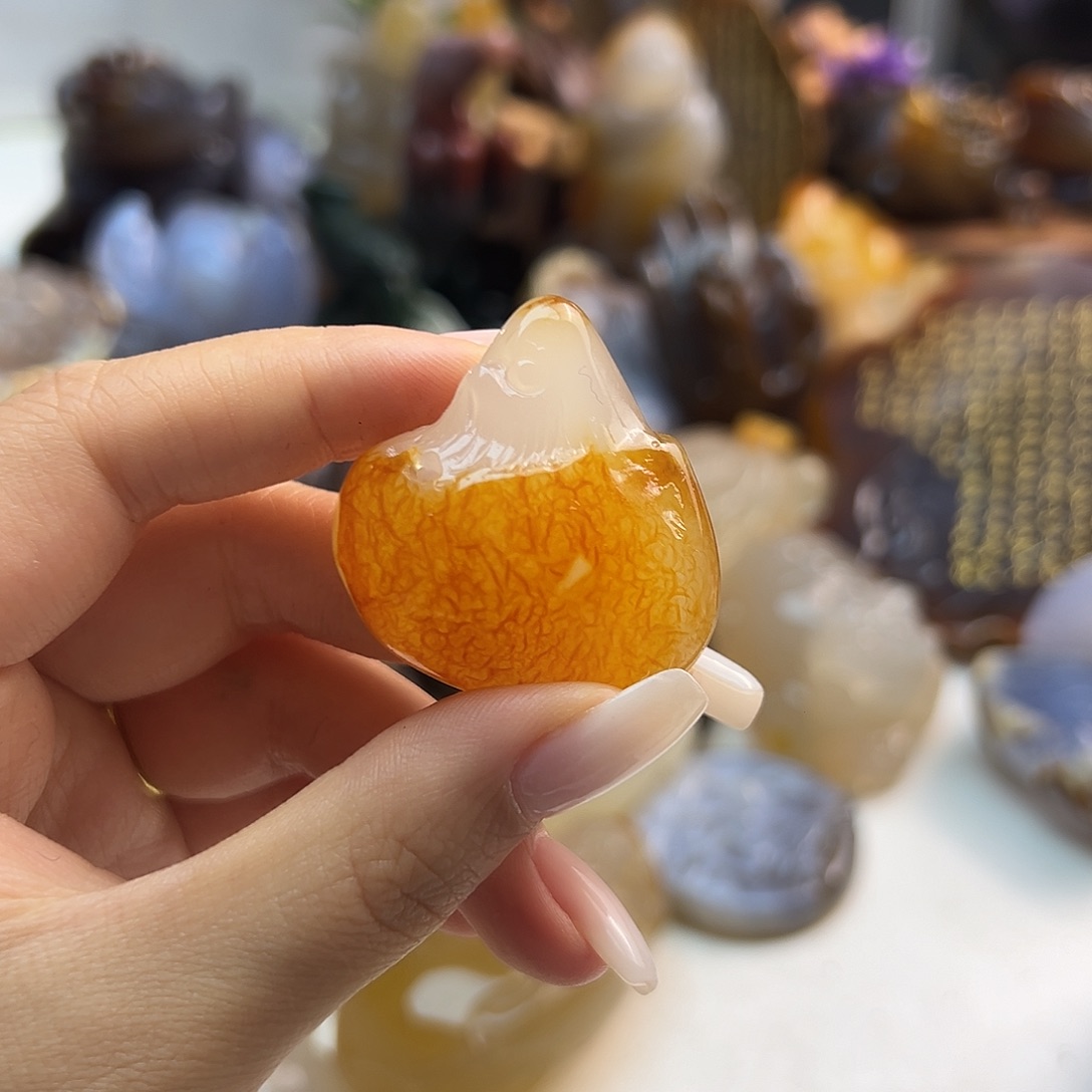 玛瑙/玉髓未镶嵌颈饰