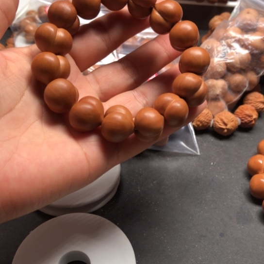 手串猴头核桃棠*光面屁桃猴头手串
