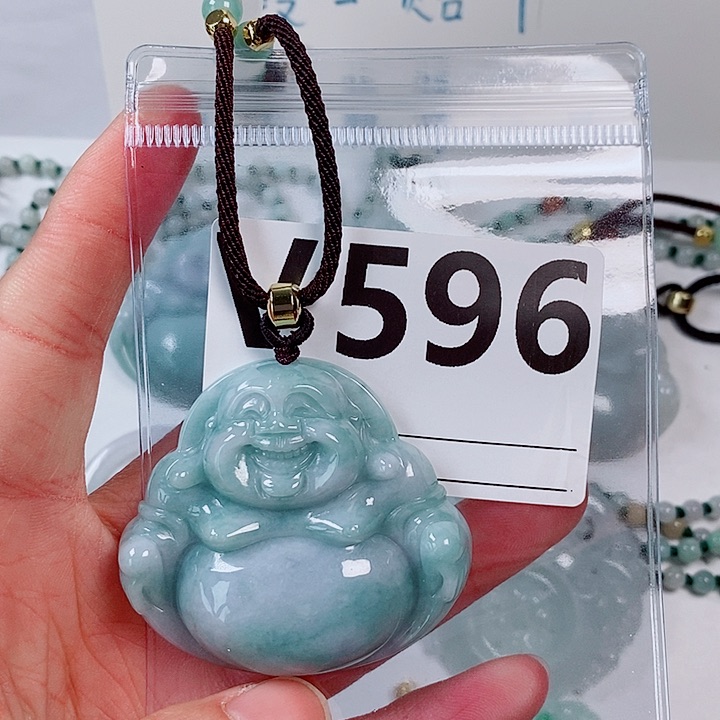 翡翠未镶嵌颈饰天然