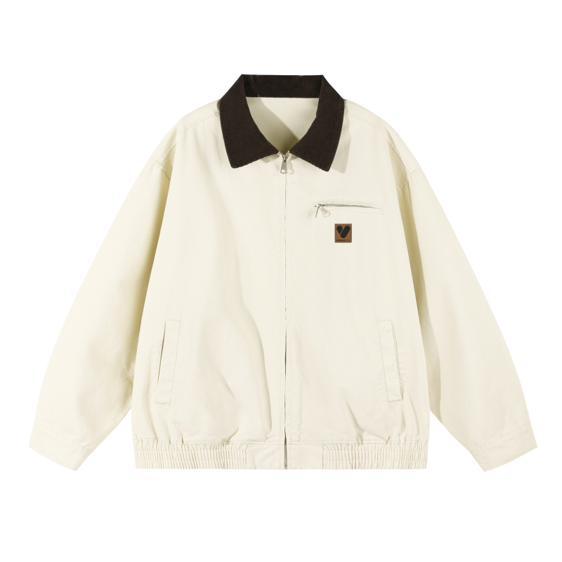 【蛋蛋专属】[街头古着]工装外套底特律宽松翻领男女同款情侣夹克