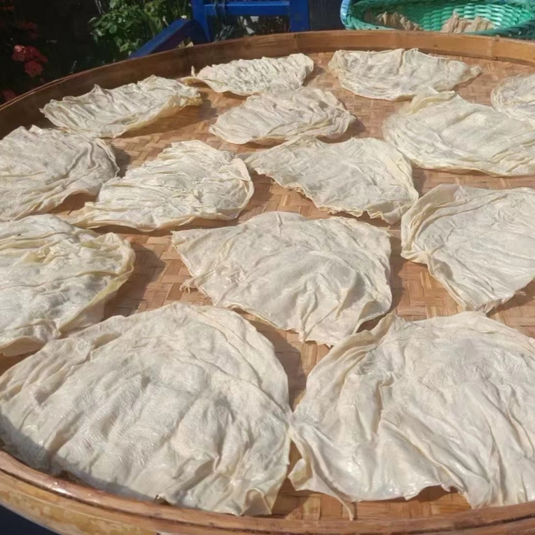 文开精选·农家纯手工·柴火灶豆皮