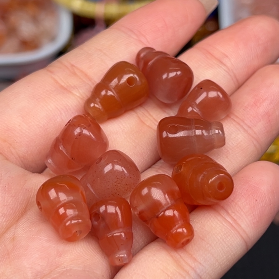 南红玛瑙未镶嵌吊坠(不含链)