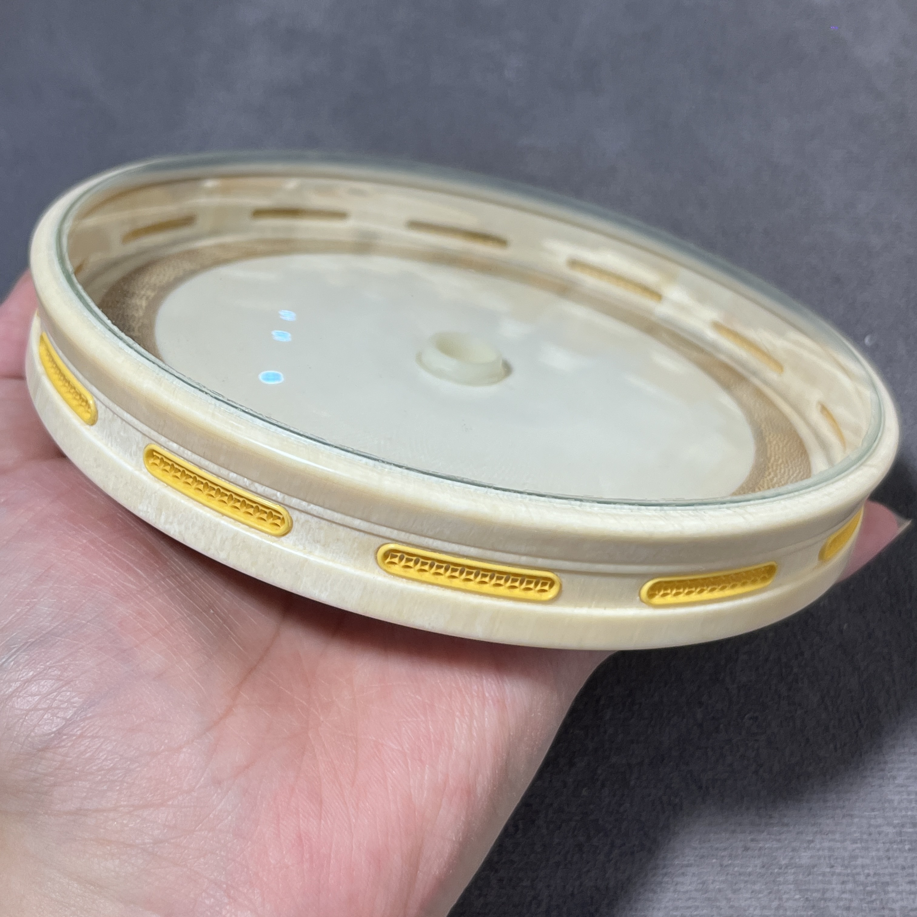 海派文玩13公分镶嵌万体