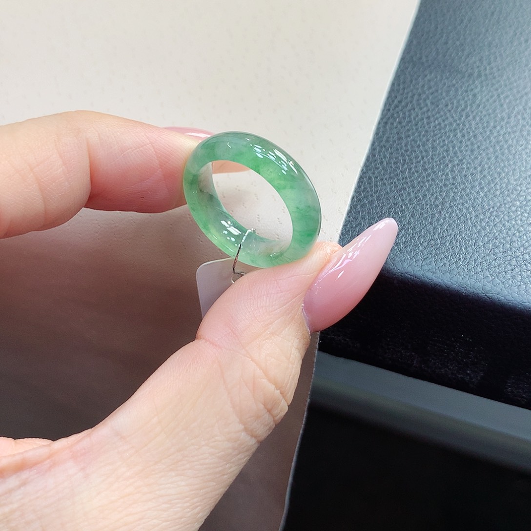 未镶嵌戒指翡翠14.15号