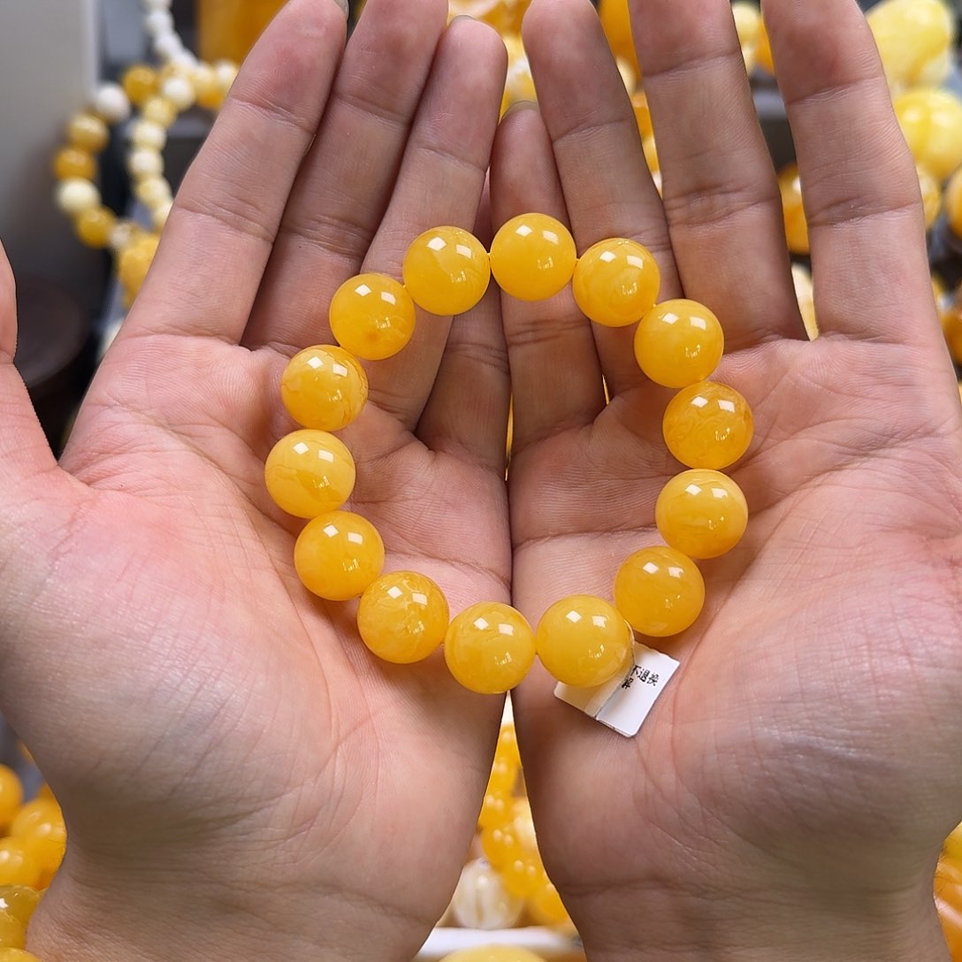 蜜蜡珠宝奇石未镶嵌15mm