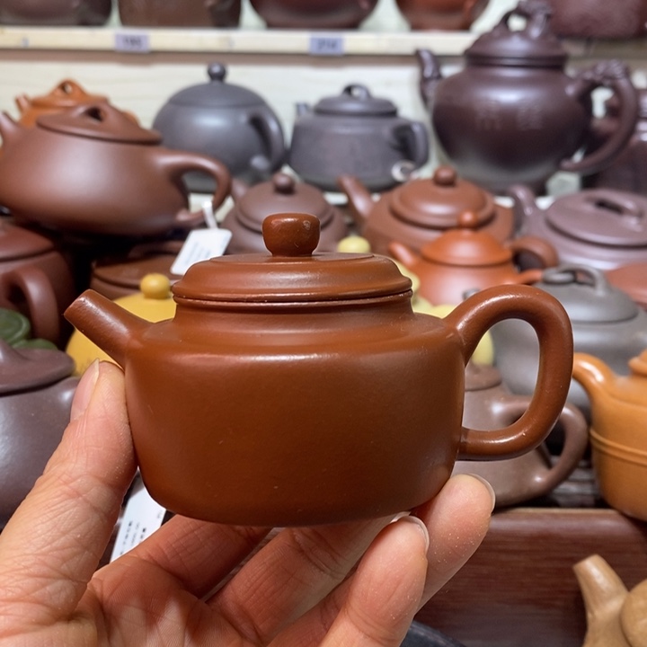 茶壶紫砂微瑕处理一把