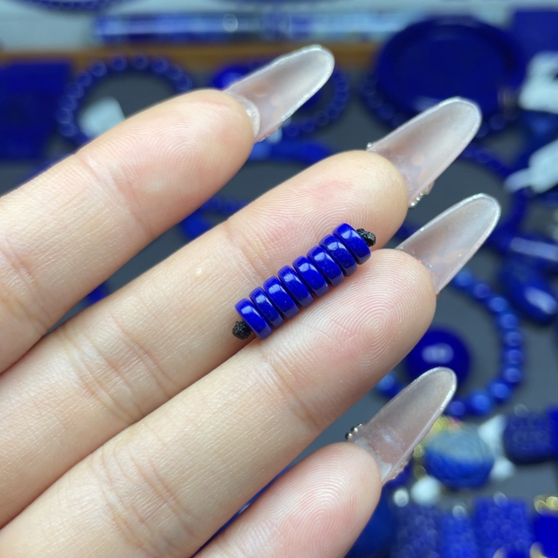青金石未镶嵌隔片