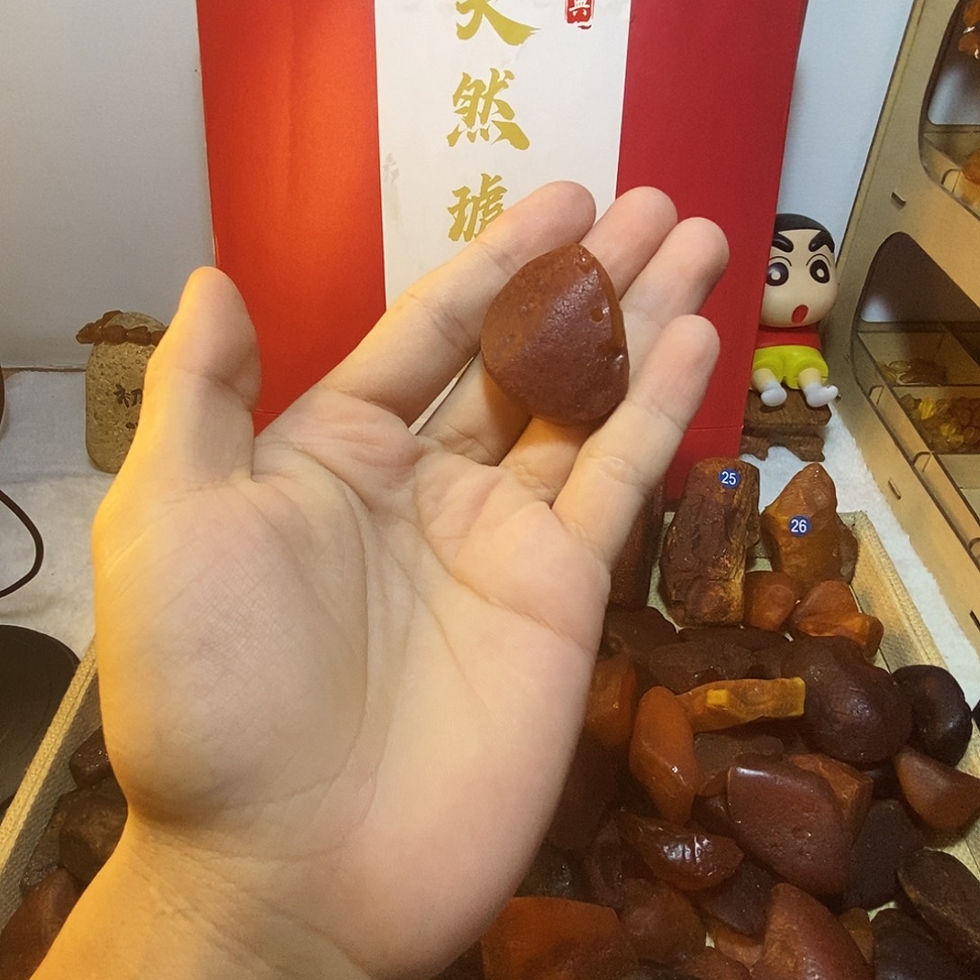 裸石琥珀未镶嵌蜜蜡