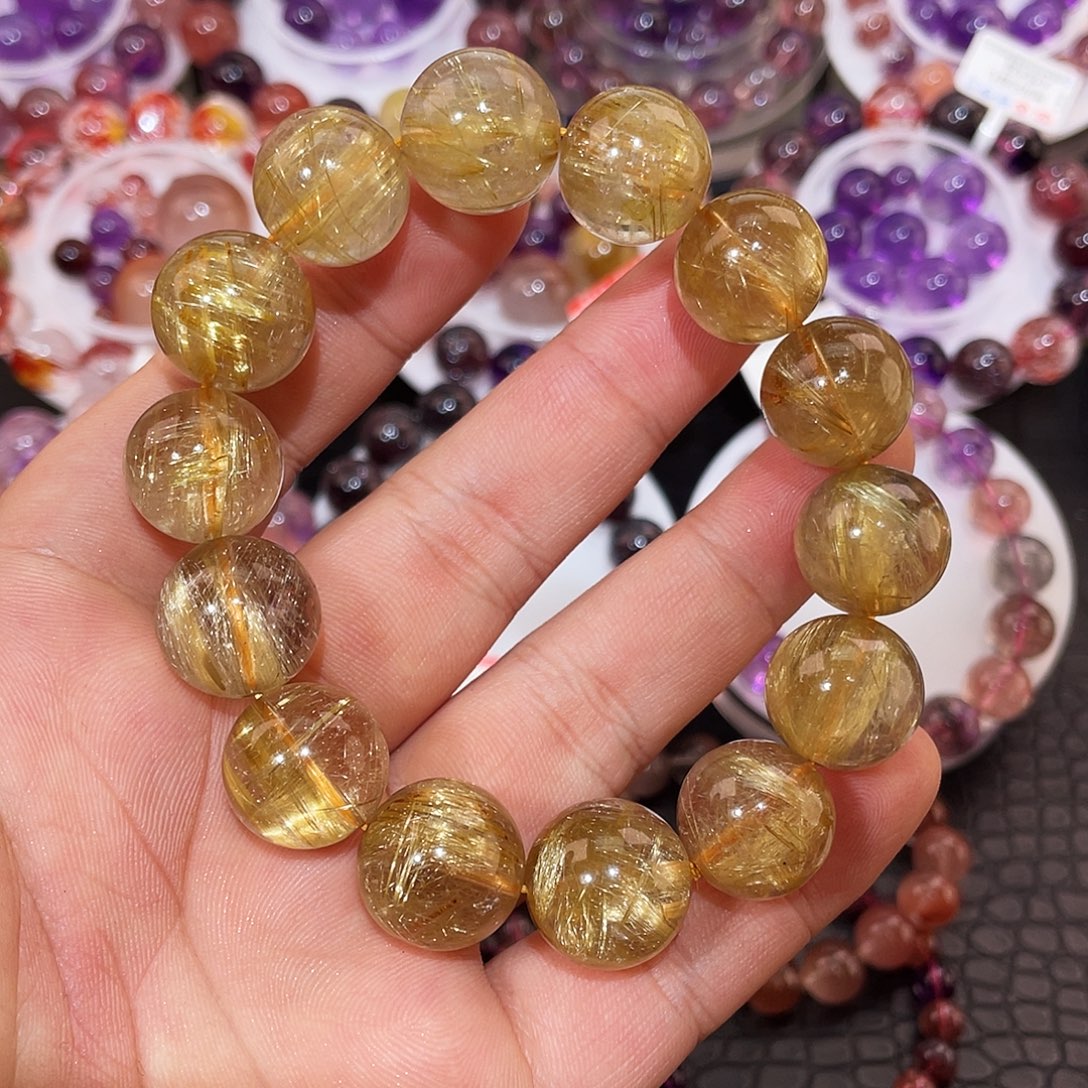 未镶嵌水晶手串16.6