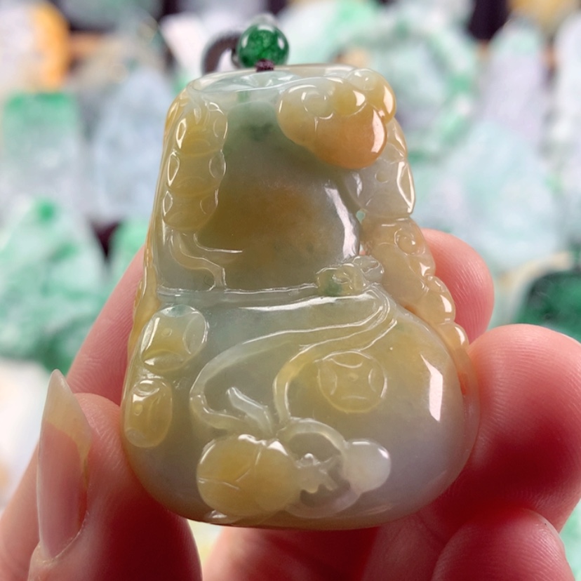 【闪购商品】翡翠吊坠(不含链)未镶嵌