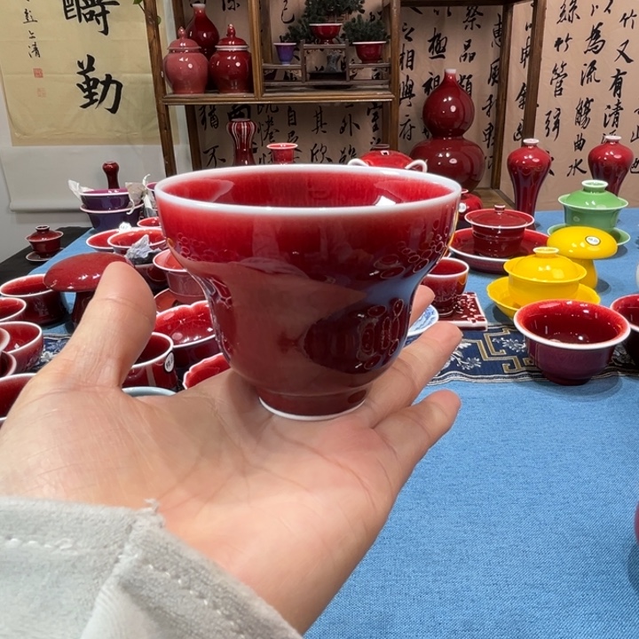 景德镇陶瓷福禄杯