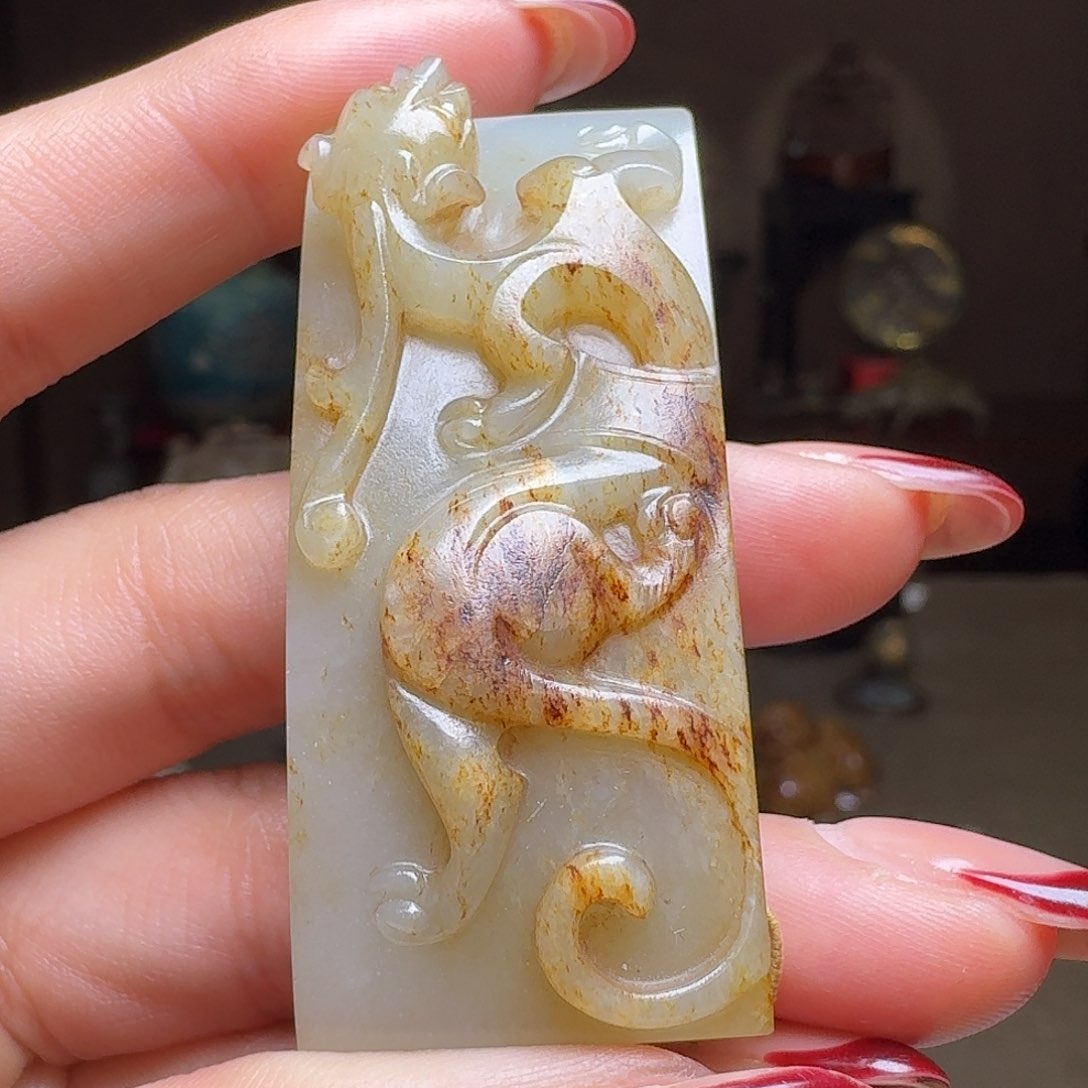 和田玉挂件未镶嵌渭****司