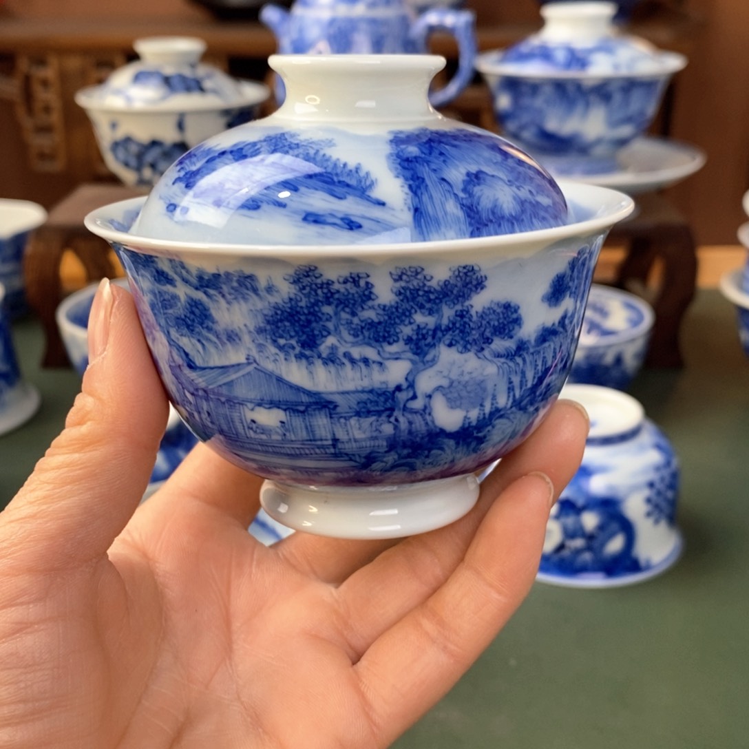 杯景德镇陶瓷手工手绘