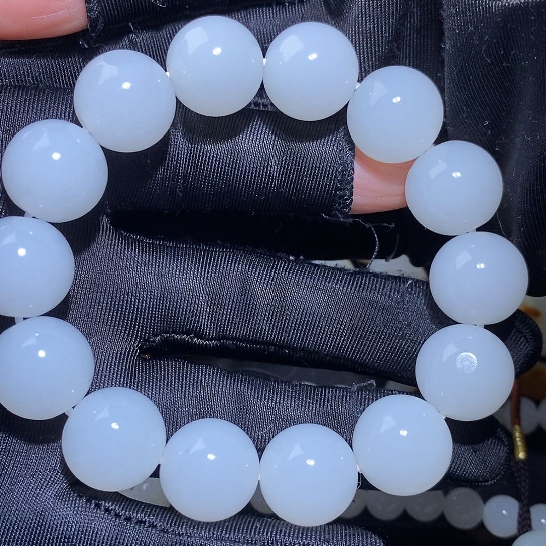 和田玉套链未镶嵌天***f