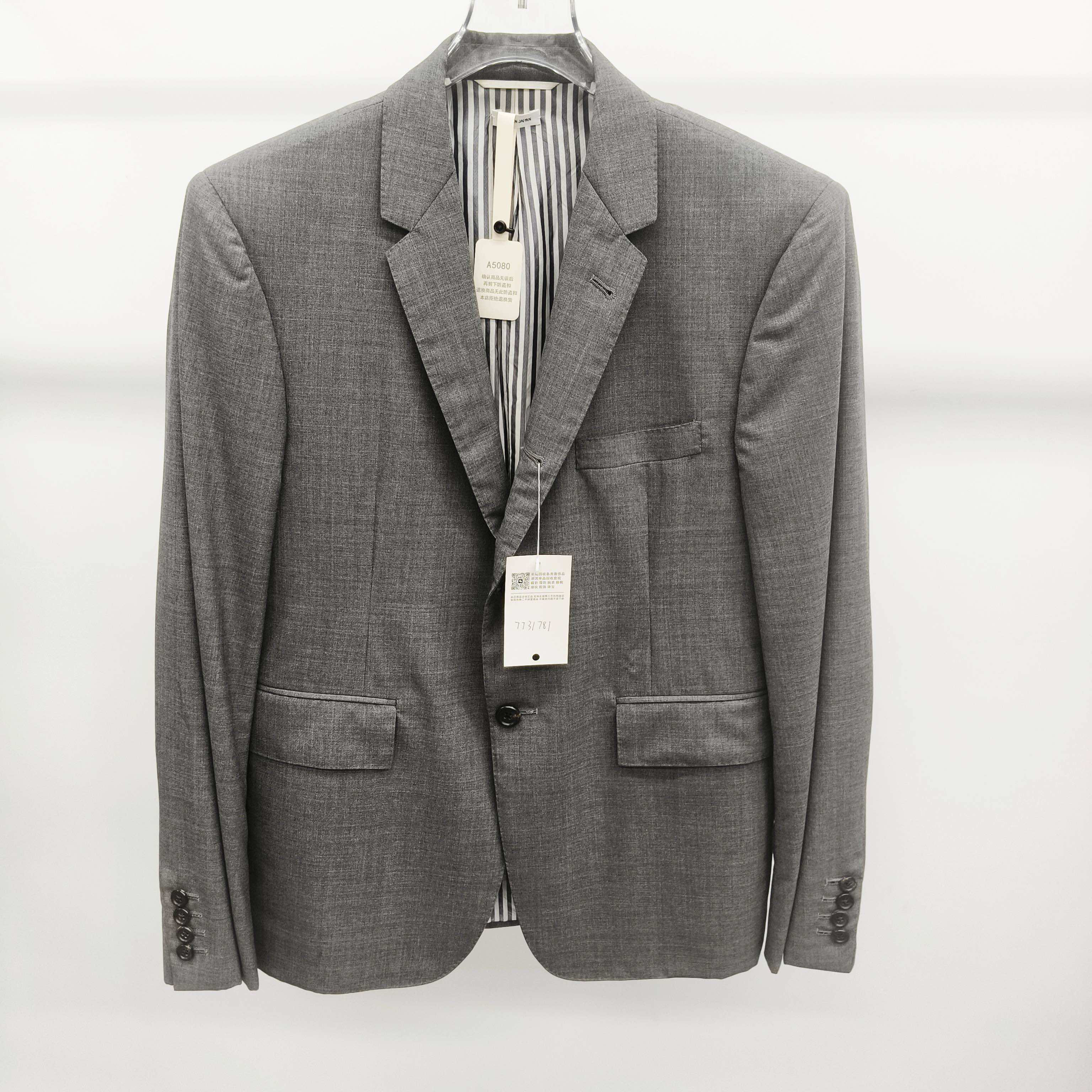 99新 THOMBROWNE 2码/翻领单排扣西装长袖外套