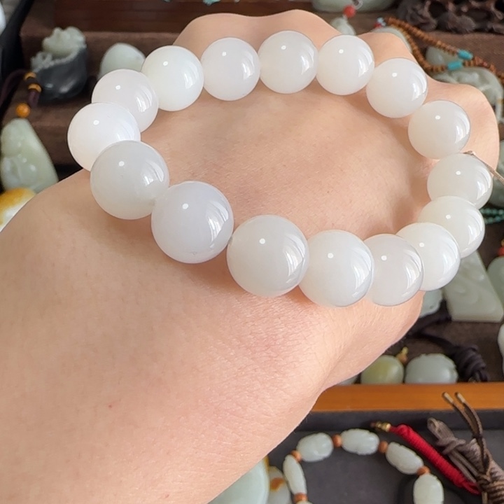 和田玉手链未镶嵌