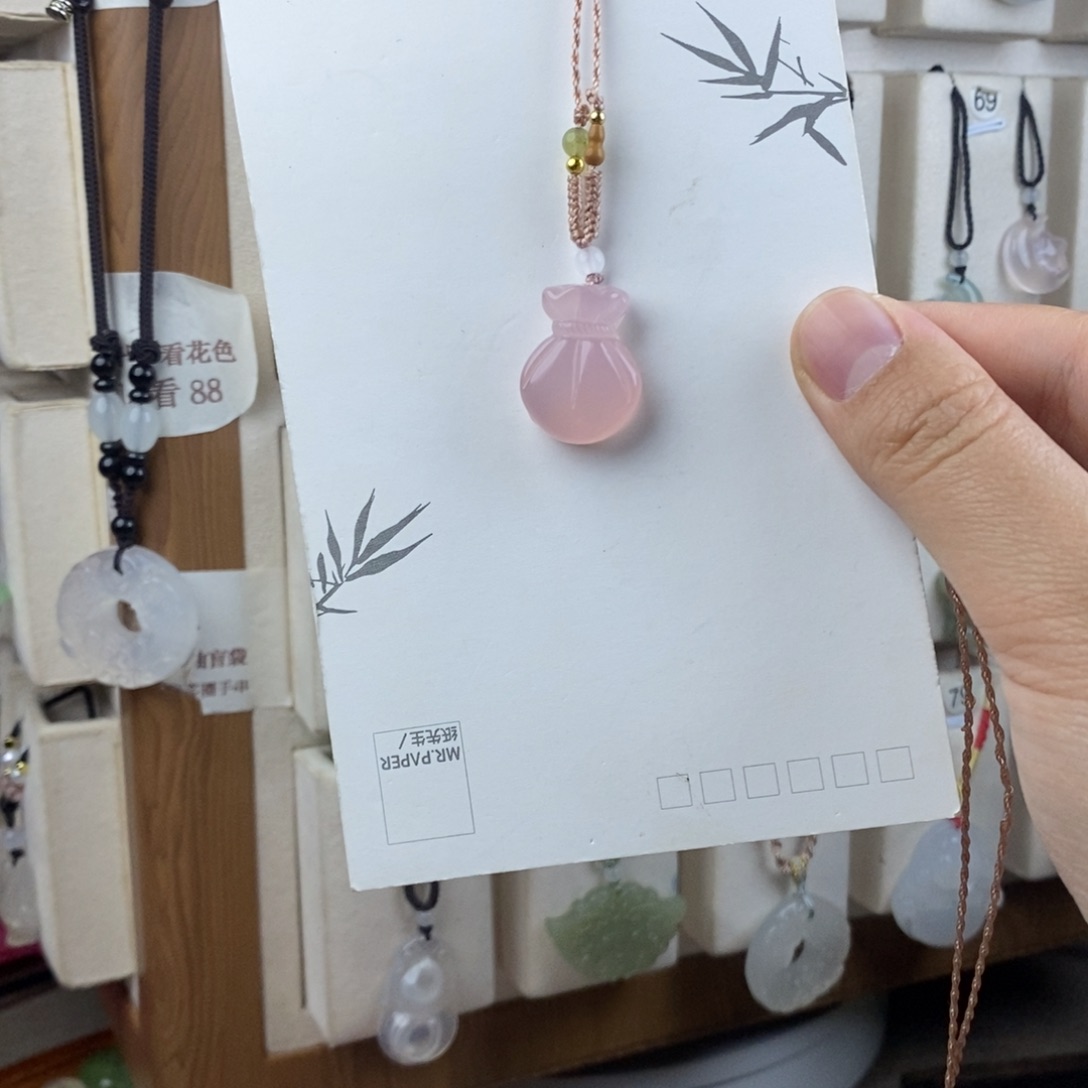 玛瑙/玉髓合金颈饰