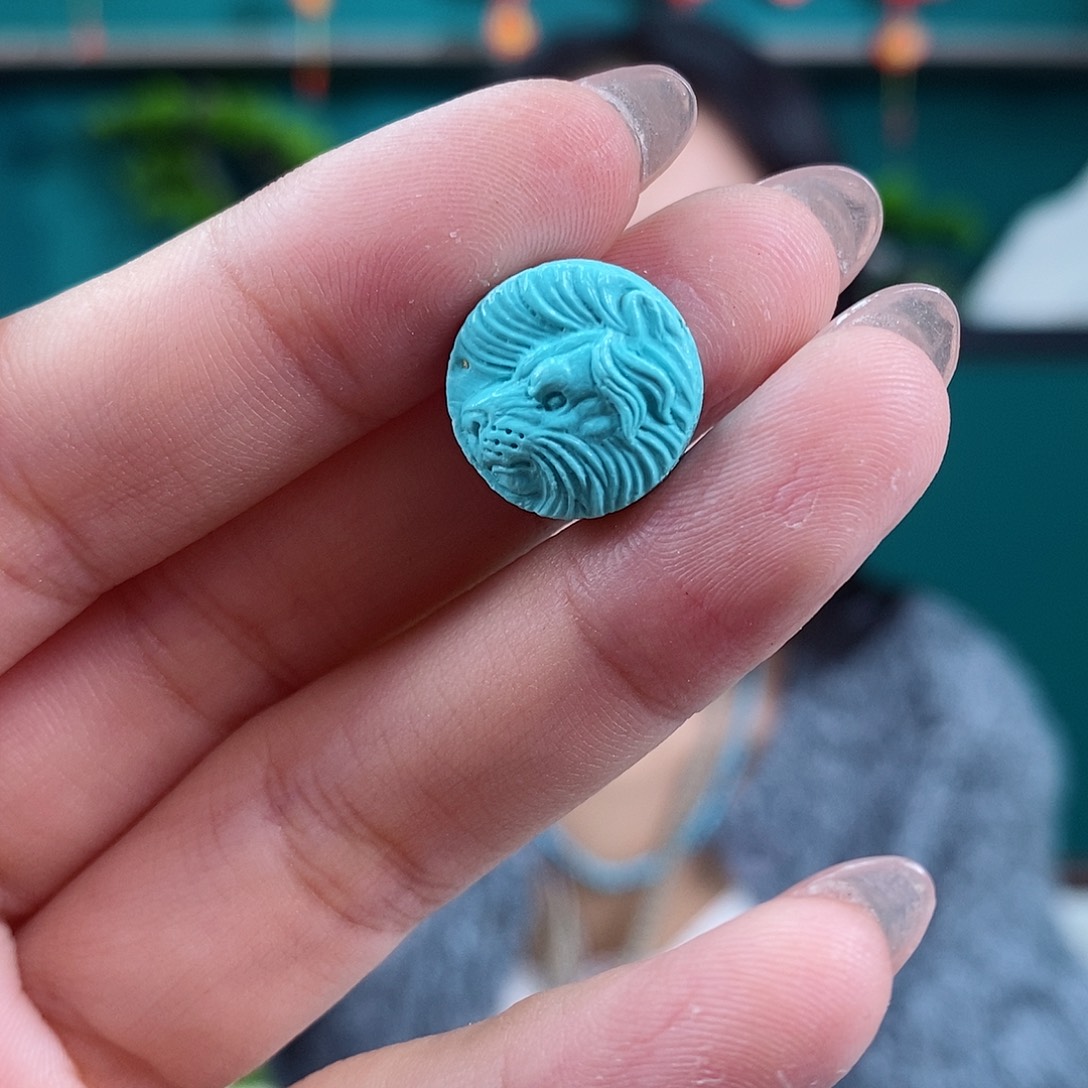 绿松石珠宝奇石未镶嵌