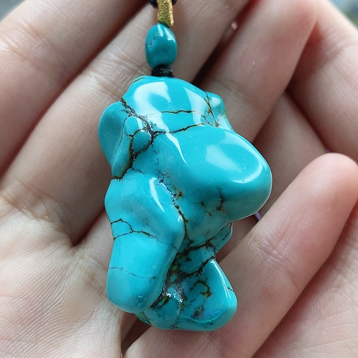 未镶嵌绿松石珠宝奇石