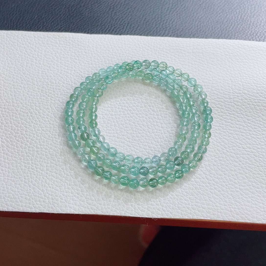 碧玺手链未镶嵌4.8mm左右