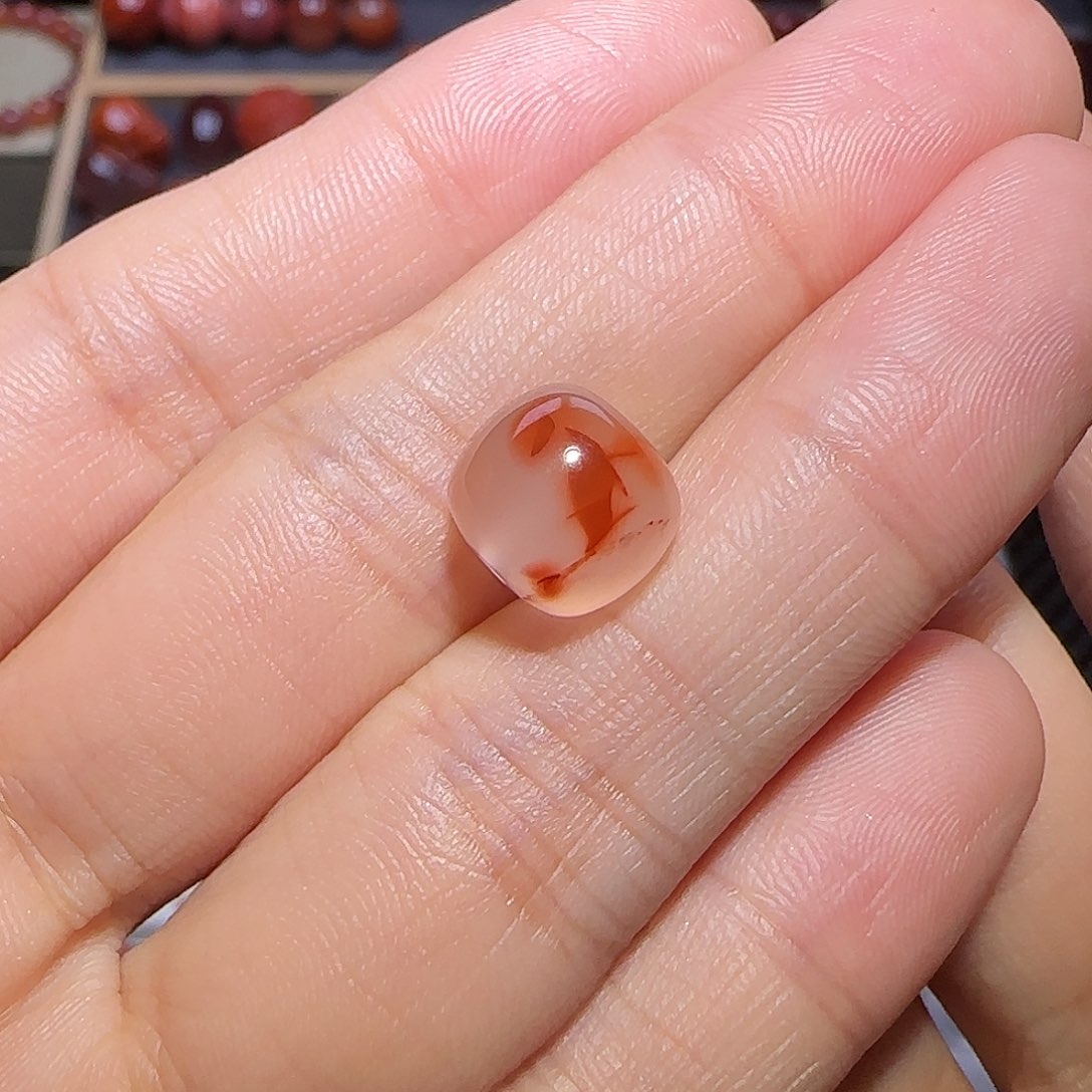 未镶嵌南红玛瑙珠宝奇石舒*