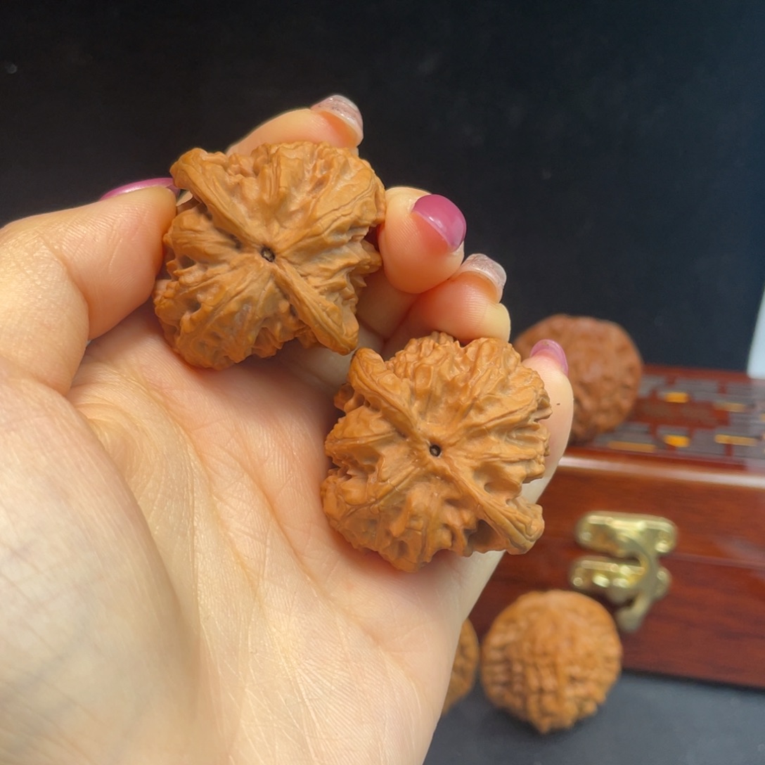 吊坠文玩核桃野狼36