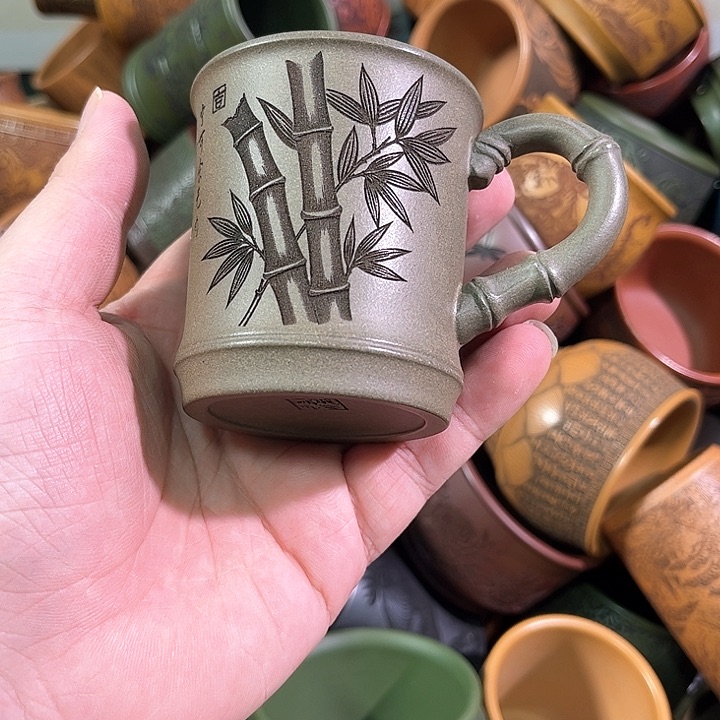 茶杯紫砂全手工紫砂主人杯