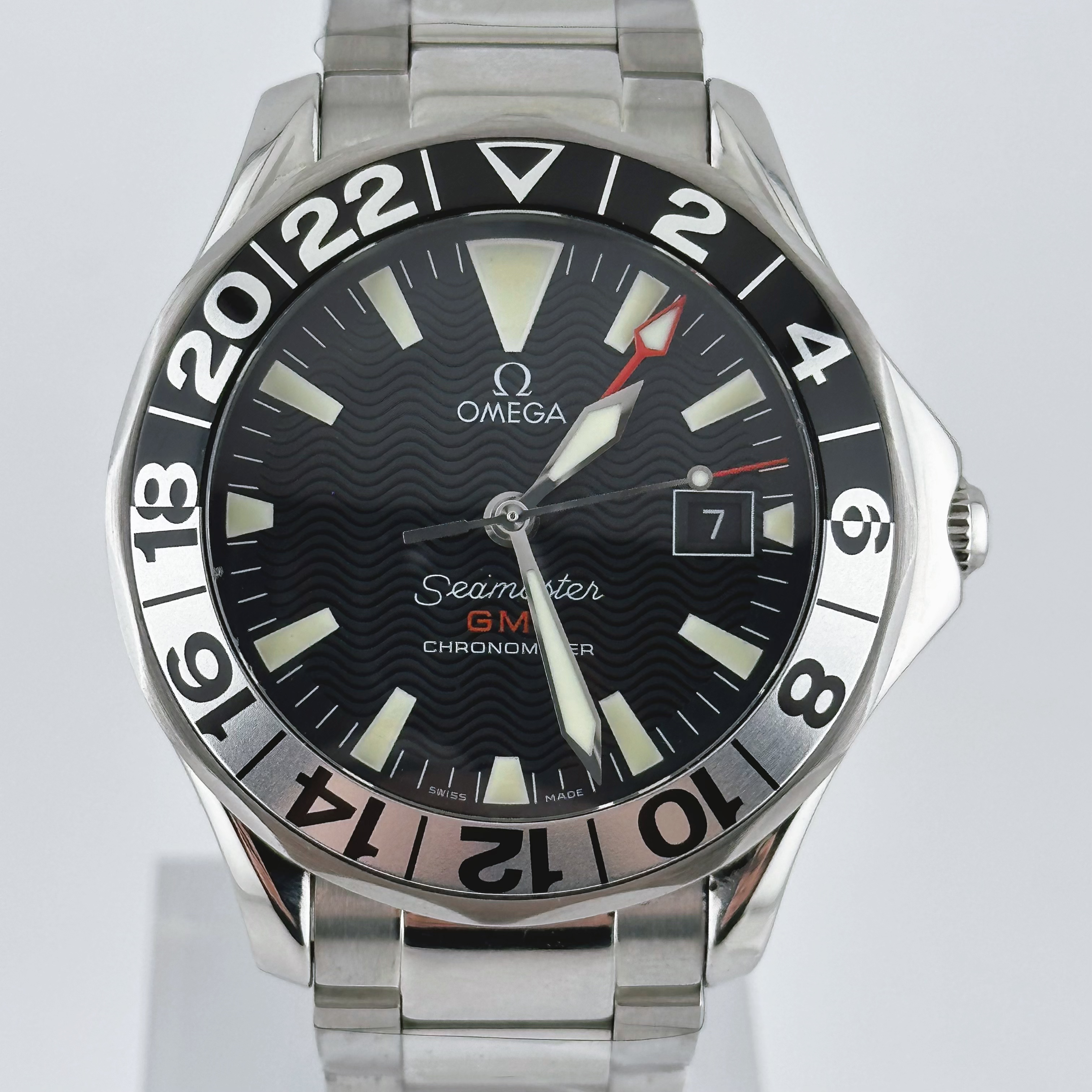 95新 Omega/欧米茄 海马300/42mm/自动机械男表