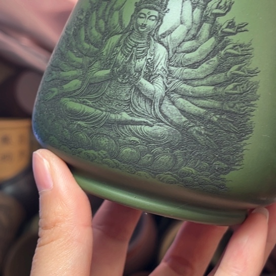 紫砂茶杯宜兴紫砂具