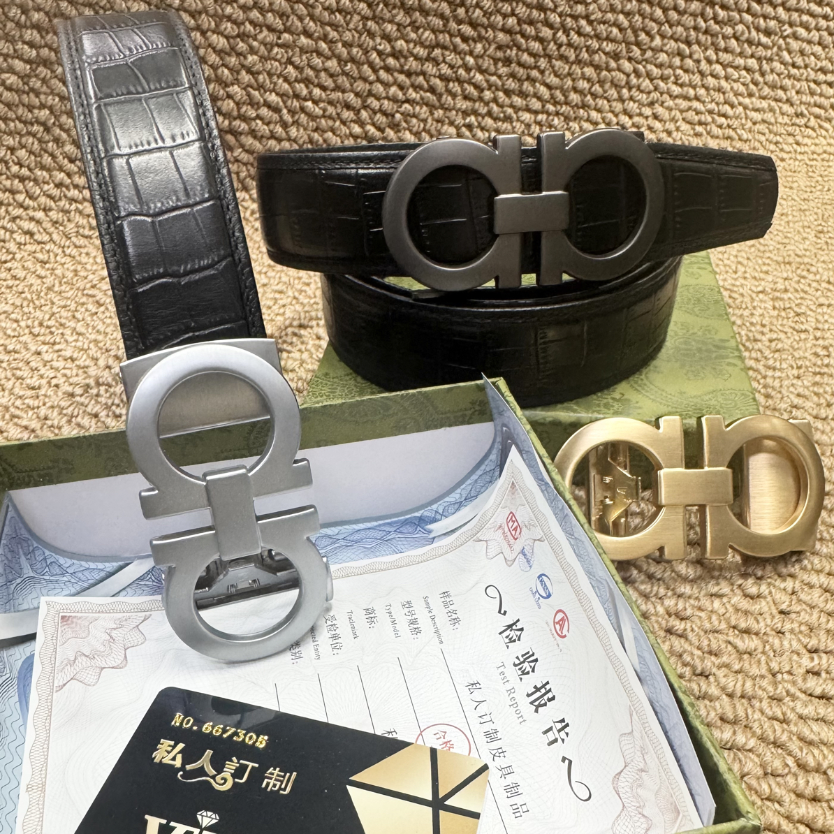轻职风休闲风男优雅字母腰带皮带时尚皮具
