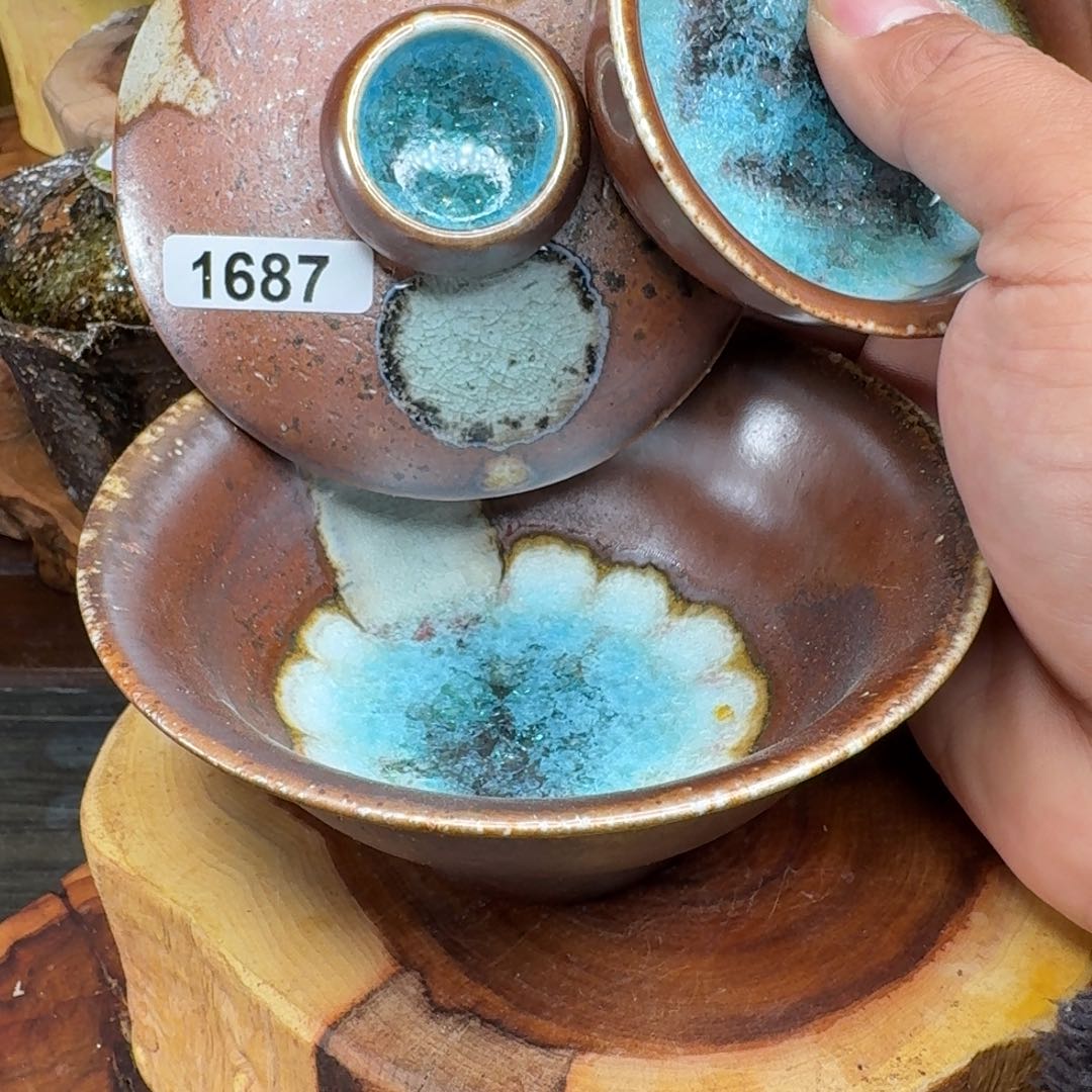 碟非遗传承老叶柴烧687