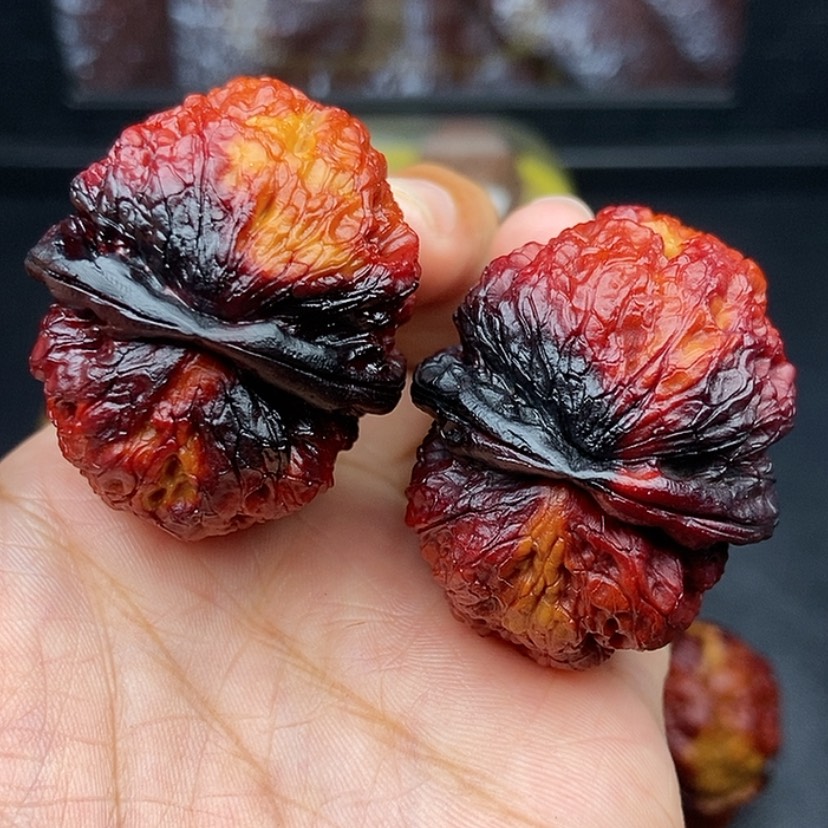 【闪购商品】把件文玩核桃40尺铁狮子头