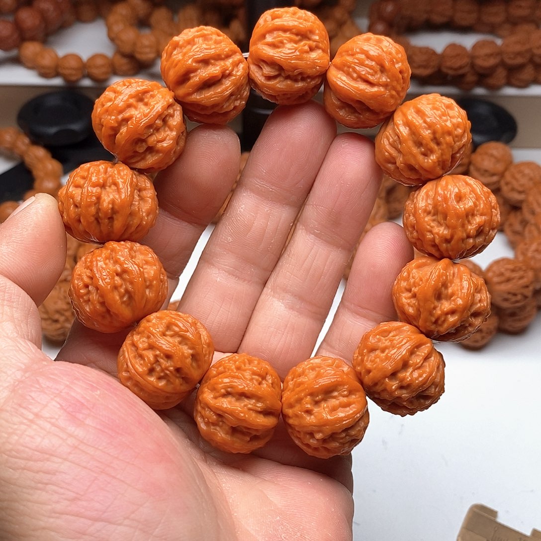 核桃文玩核桃16号京八棱磨盘