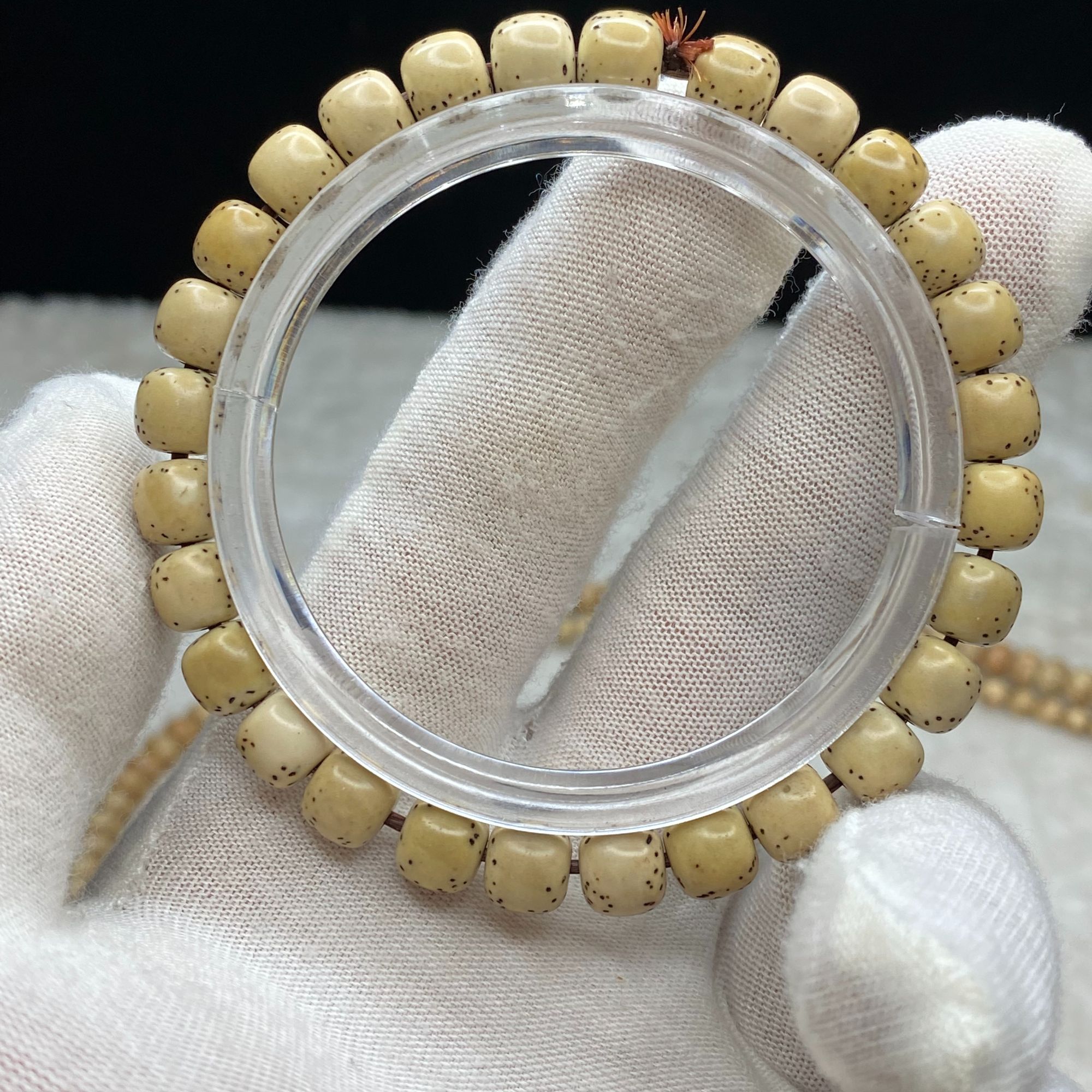 福利海南星月菩提河豚无月大留白7X8桶珠星细星稀无杂星