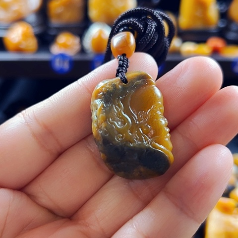 田黄石@**椒乌鸦皮田黄石