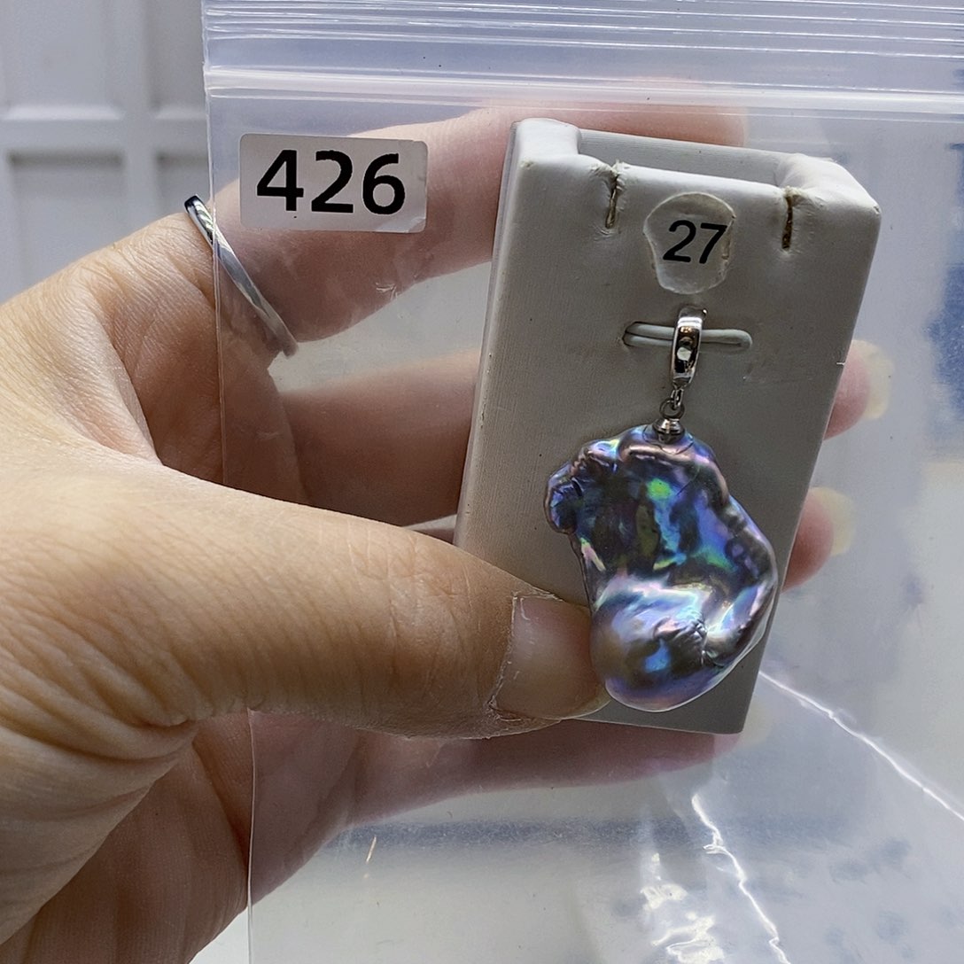 颈饰合金淡水珍珠