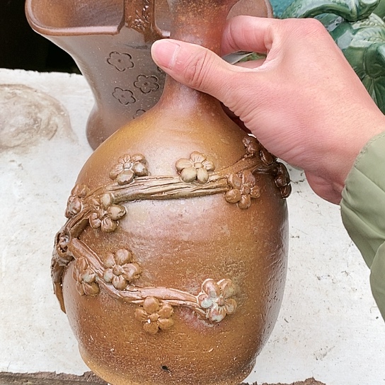 【闪购商品】紫砂花盆6.25花盆无孔