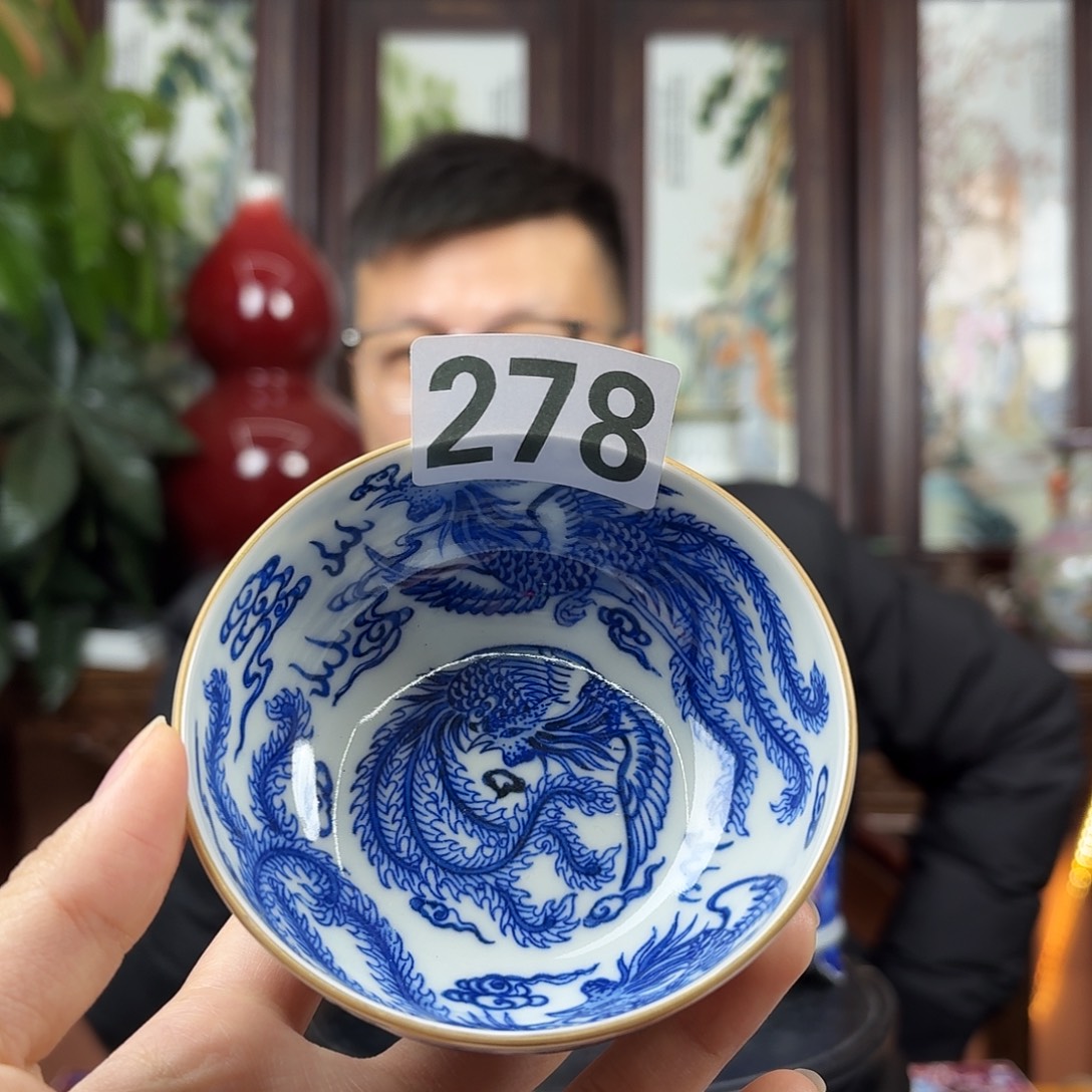 陶摆件景德镇陶瓷手工杯子