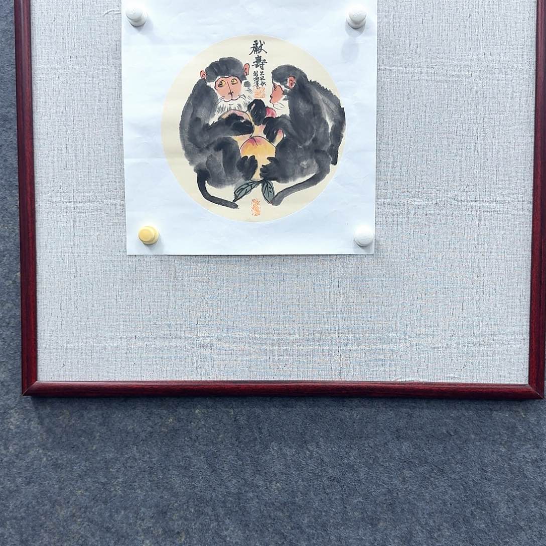 国画国画亲笔手绘原创