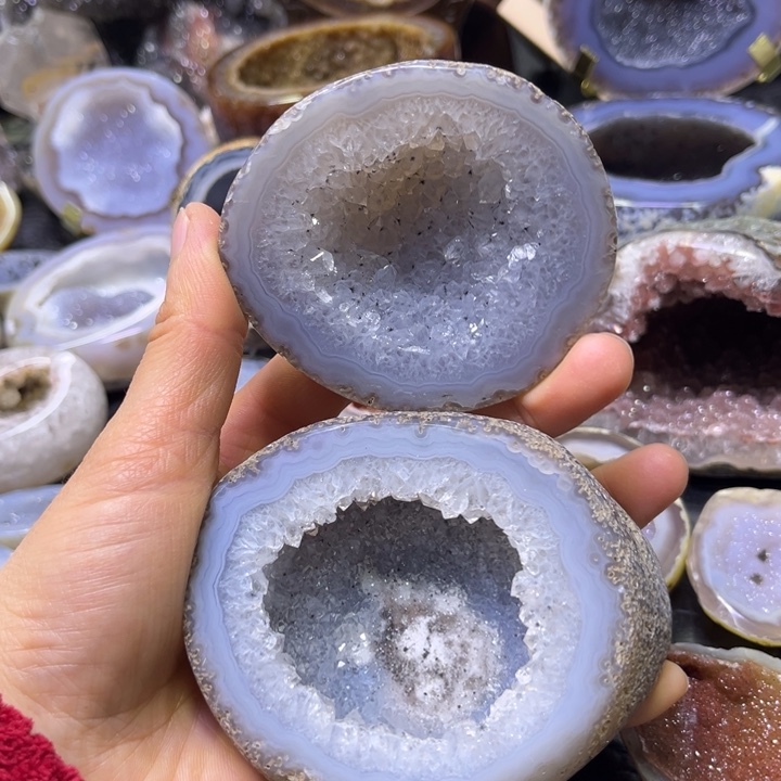 珠宝半成品未镶嵌水晶聚宝盆