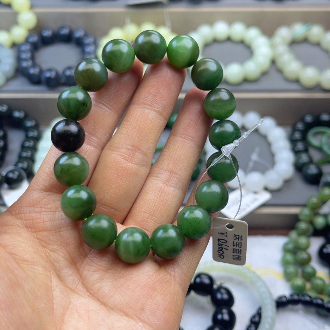 和田玉手链未镶嵌