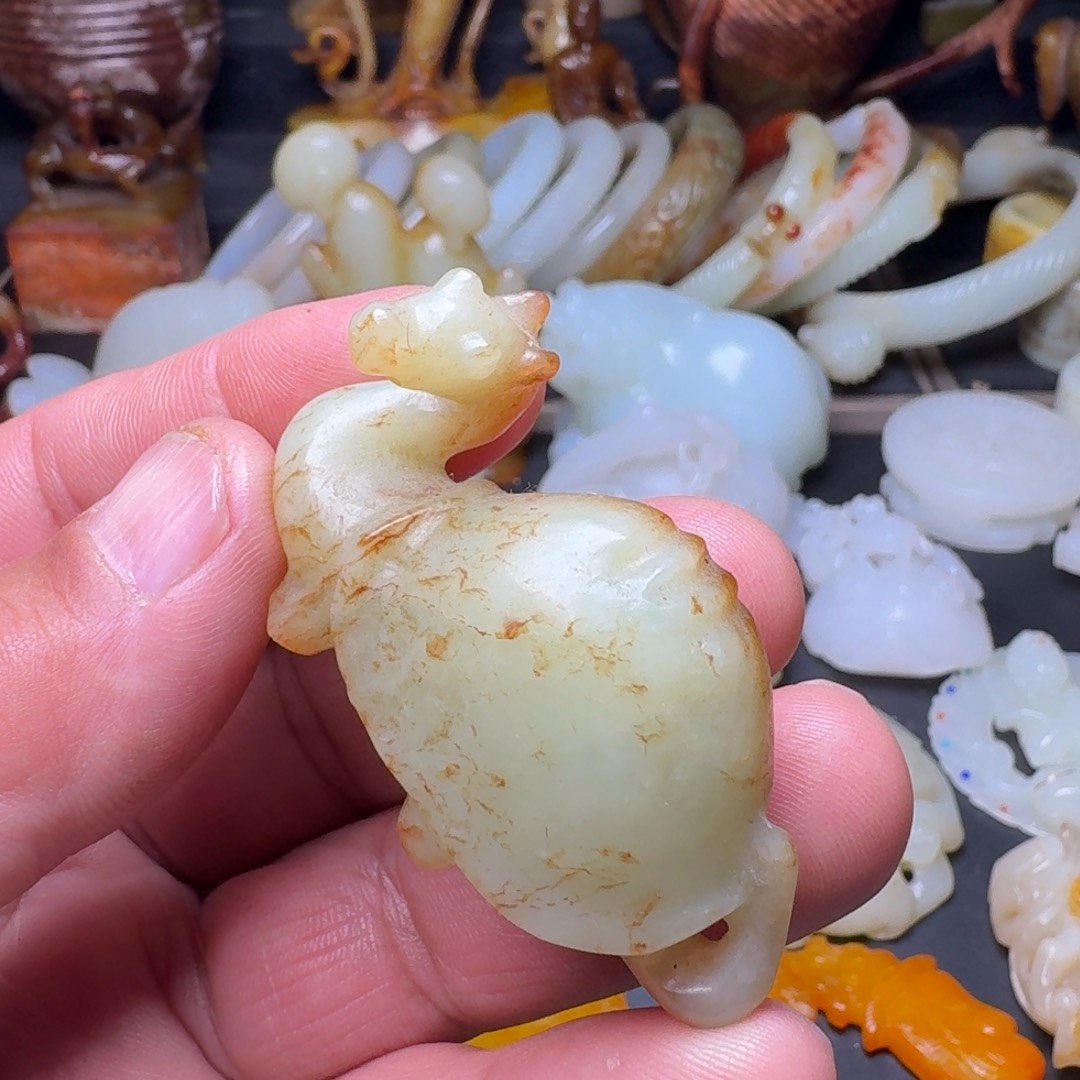 和田玉挂件未镶嵌