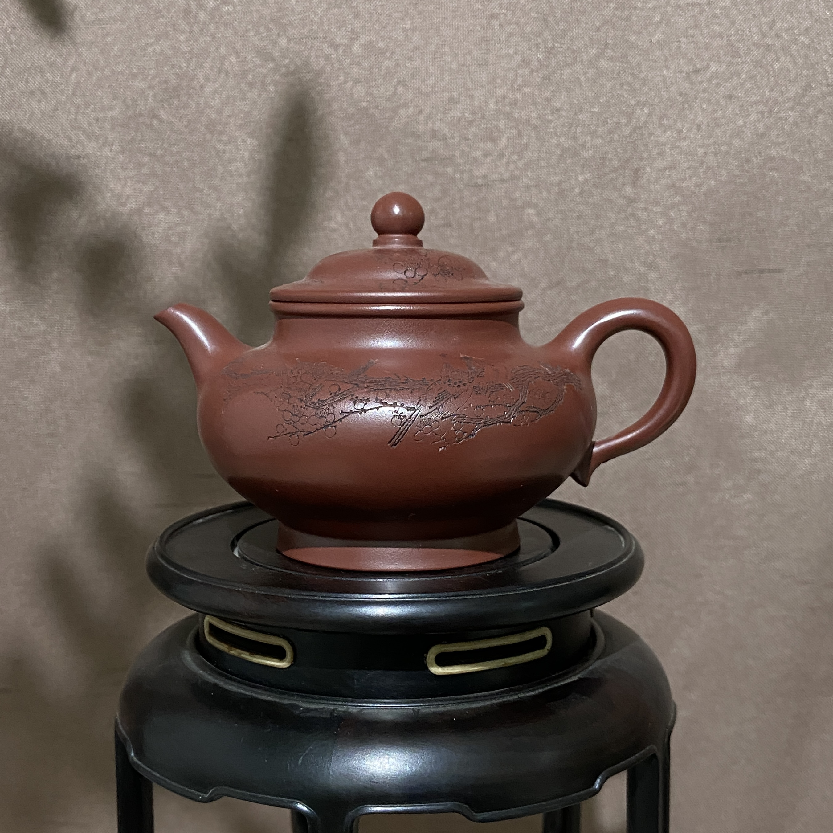 宜兴手工紫砂陶 茶壶GS3394-17