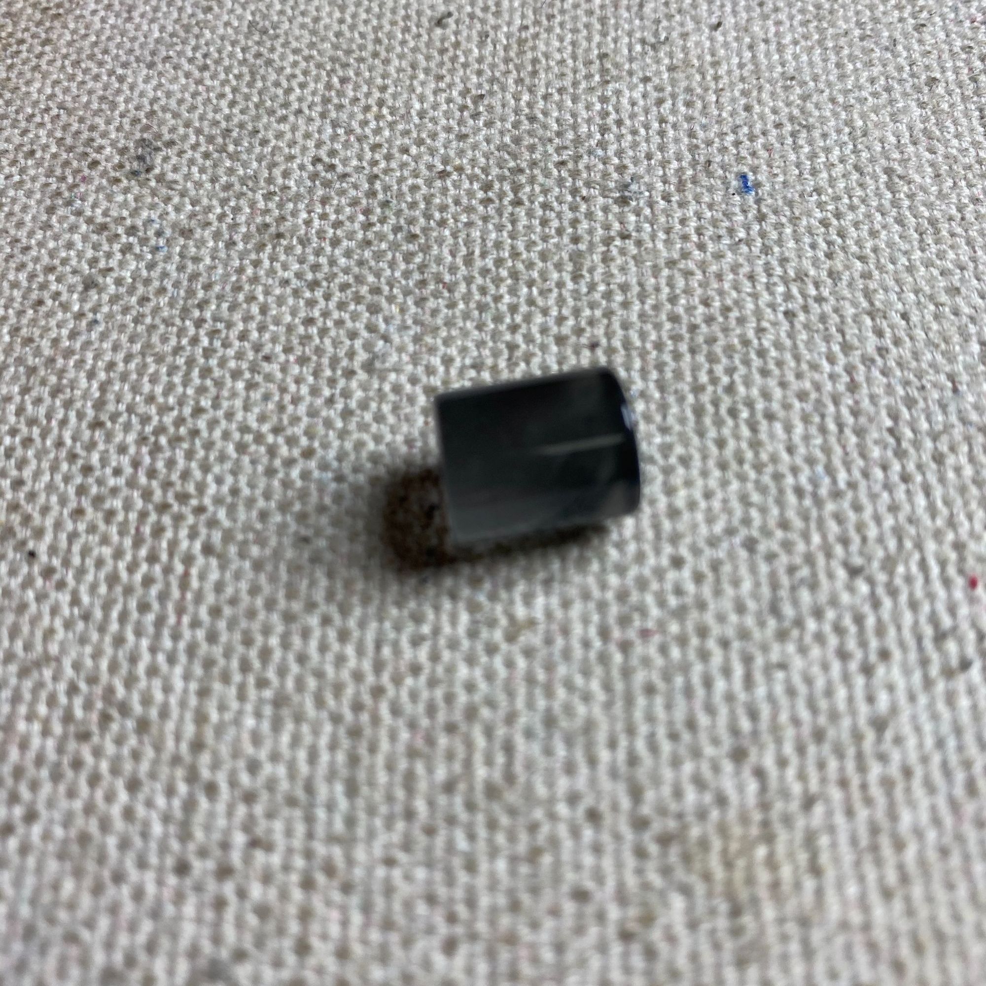 缅甸天然冰乌鸡桶珠白色时尚黑色复古古风银色镶嵌单圈气质纯手工