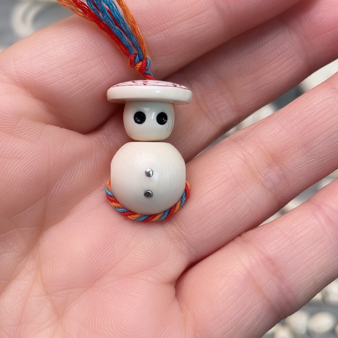 猛犸象牙手串/手链/手镯雪人